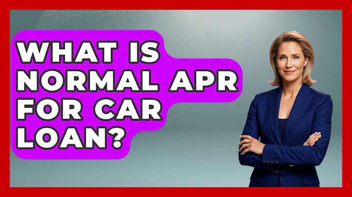 What Is Normal APR For Car Loan? - Car Performance Pros
