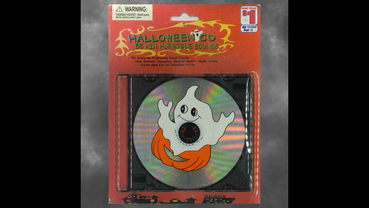 Family Dollar Presents: Halloween CD - 55 Min Horrible Sounds