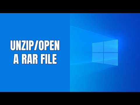 How to open (unzip) a RAR file on Windows 11 (step by step)