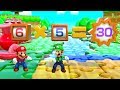Super Mario Party MiniGame Battle - Mario vs Luigi vs Bowser vs Peach