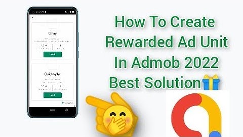 How To Create Interstitial Ad Unit On Admob 2022