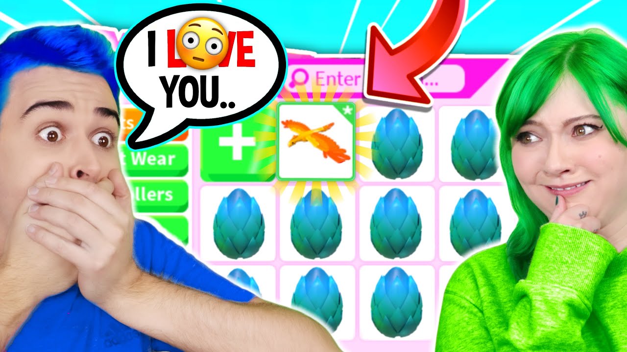 😳 If I Hatch A *LEGENDARY* I CONFESS MY *FEELINGS* To My CRUSH!! Roblox Adopt Me Mythical Egg