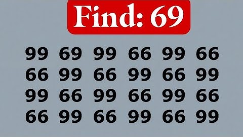 Find: 69 In 7 Seconds 😊