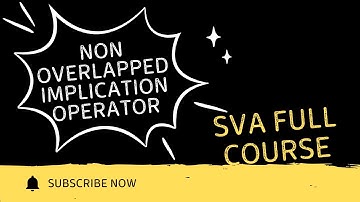 Non Overlapped Implication Operator in SystemVerilog Assertions Explained