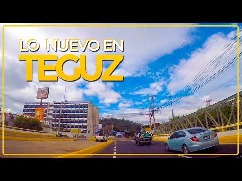 TOUR por Tegucigalpa │El nuevo Túnel de Miramontes y...