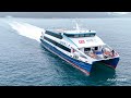 Brdrene aa 45m carbon fibre 500 pax fast ferry delivered in dec 2023 for sun ferry  hong kong