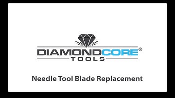 How to Replace the Blade on Your DiamondCore Needle Tool
