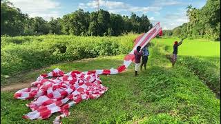 ලකව දගම නය සරගලය මනන Srilanka Kites Beautiful Kites Sarungal Yavamu ලසසන