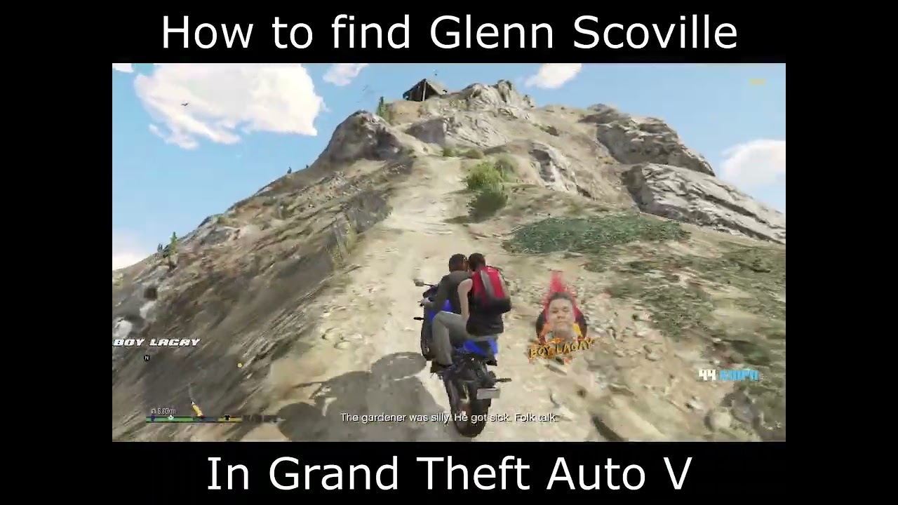 How To Find Glenn Scoville On GTA V YouTube 