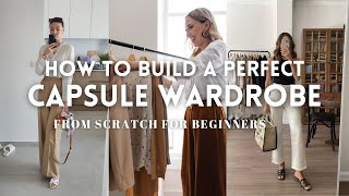 HOW TO BUILD A PERFECT CAPSULE WARDROBE FOR SUMMER 2024 FROM SCRATCH✨|BEGINNER’S GUIDE |WOMEN STYLE