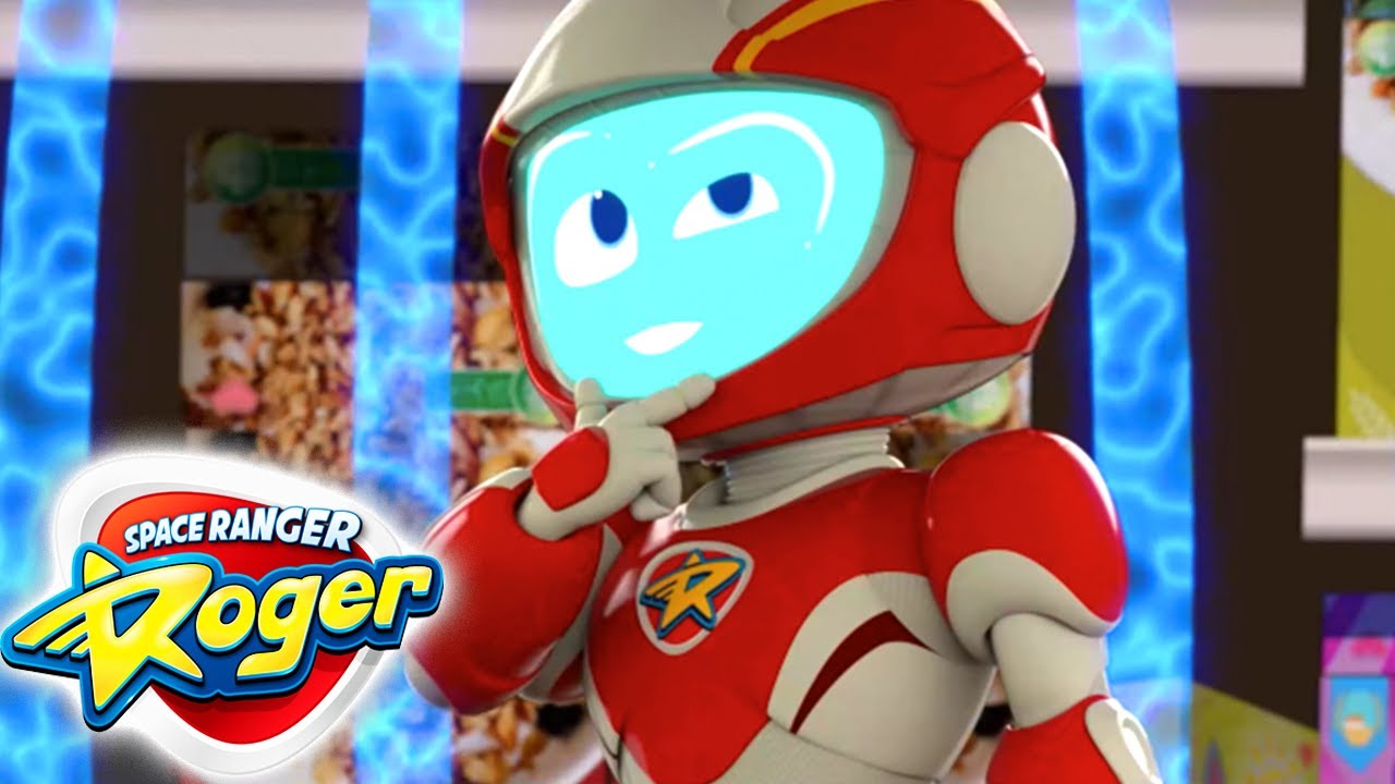 Space Ranger Roger's Icy Mission in the Air Ducts! | Funny Kids Cartoon Video