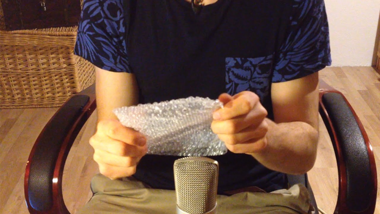 ASMR - Crinkle Sounds / Bubble Wrap / Foil