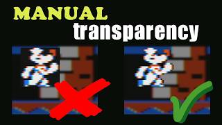 Transparent Pixels From Scratch, 80S Style Game Revolutions