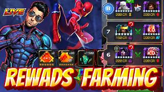 MCOC NEW TOWERS MODE LIVE! DAY 6 🔴 Saga Showcase Rewards Farming & Gameplay!