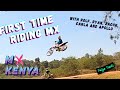 First time riding motocross mx kenya