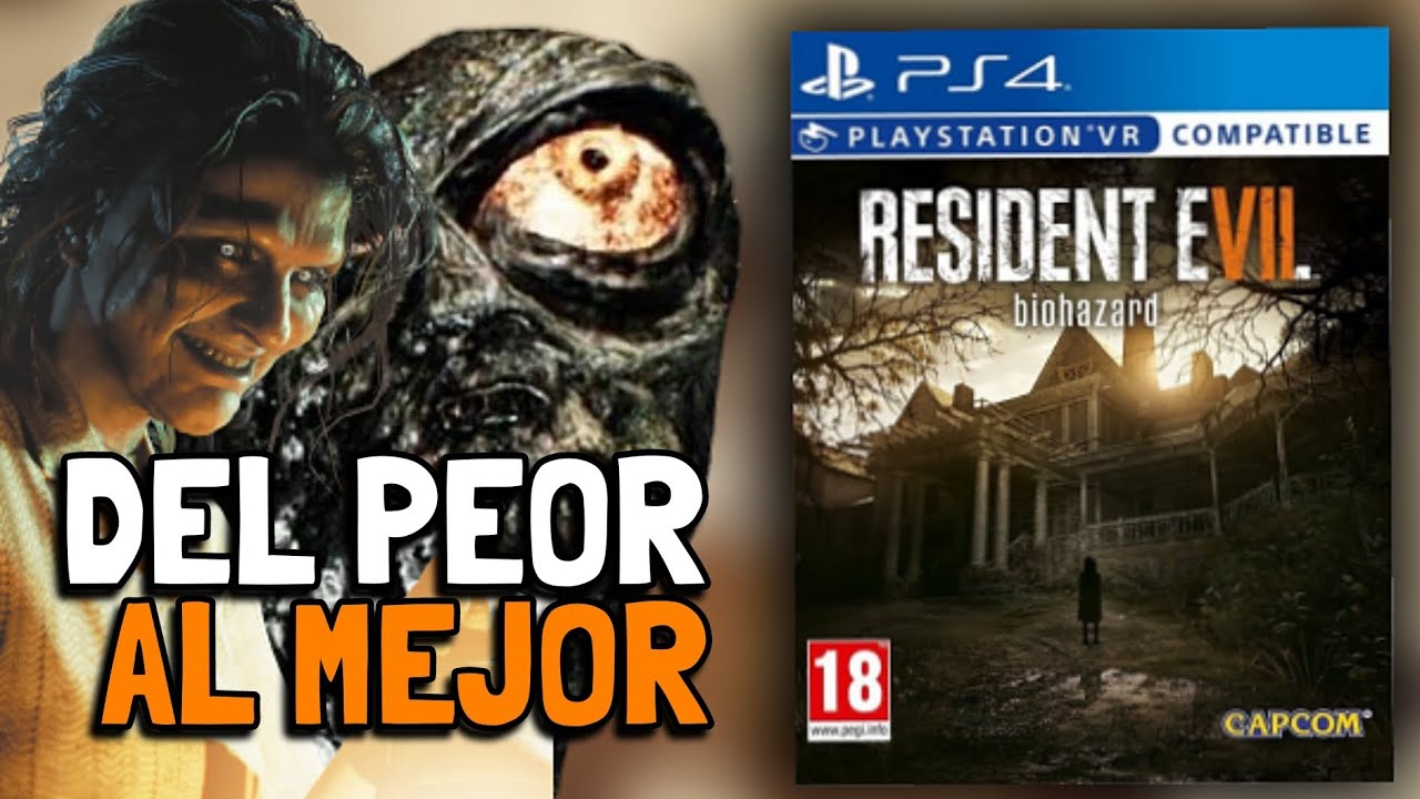 TOP 9 | Los COMBATES de RESIDENT EVIL 7 de PEOR a MEJOR - YouTube