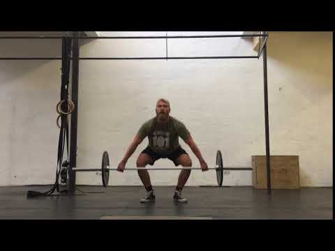 No-Heels Snatch Pull + Paused Power Snatch