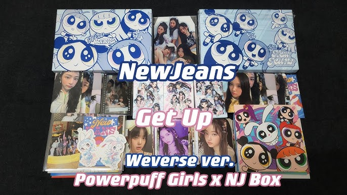 Newjeans - NewJeans 2nd EP 'Get Up' (The POWERPUFF GIRLS X NJ Box ver.) -  CD 