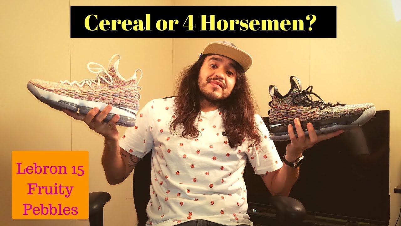 lebron 15 4 horsemen black