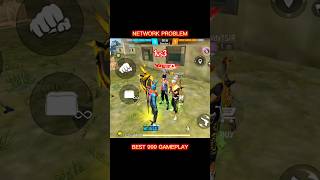 1HP + Network Lag = UNBELIEVABLE 1v3 CLUTCH 😱🔥#ffshorts #reels #network #1v3clutch #hadeshort