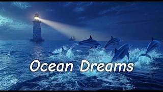 Mystic Sea Horizon | Dolphins & Lighthouse Glow at Dusk | Sleep, Study, Meditation, Relaxation Music screenshot 5