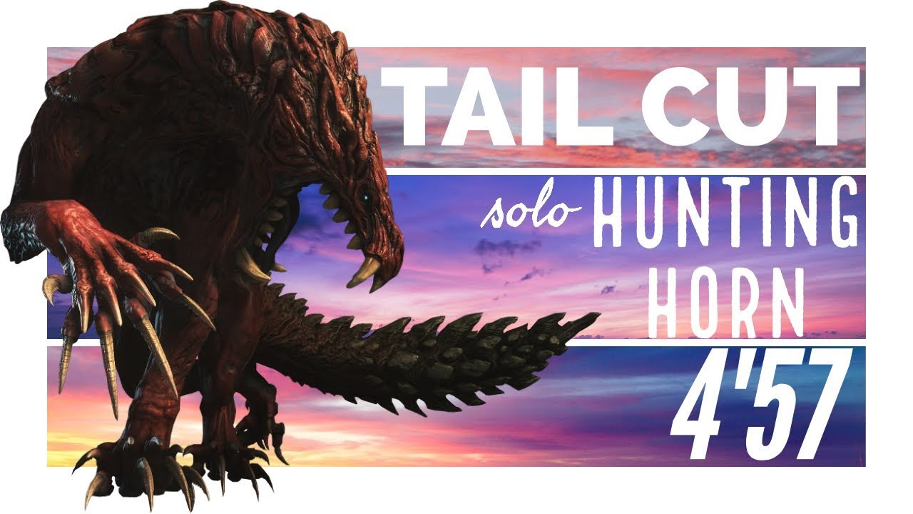 [MHW] Odogaron solo Tail Cut (Hunting Horn) 4'57 YouTube