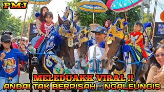Meleduakk‼️kuda renggong,lagu viral andai tak berpisah medley ngaleungis,versi tanji sohor pmj grup