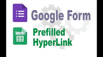 Google form prefilled link