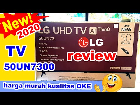 NEW!!! 2020 TV LG 50UN7300 REVIEW