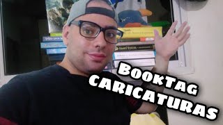 Caricaturas BookTag - (EN ESPAÑOL) - CON (MINI) BOOK SELF TOUR - BookTube Argentina