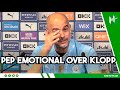 Pep close to tears in response to klopps praise after winning fourth title in a row