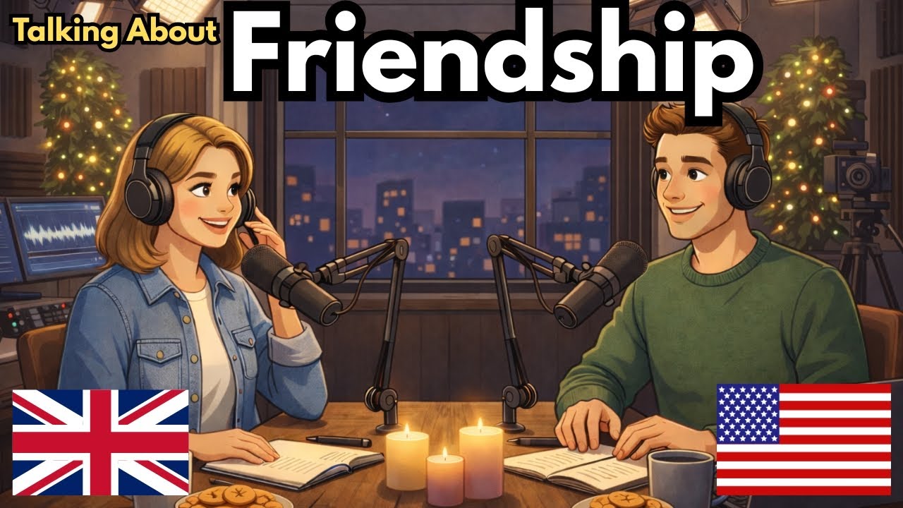 How to Talk About Your Friendship in English | English Conversation Practice
