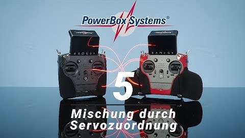 Powerbox Systems - ATOM & CORE - Mischung durch Servozuordnung