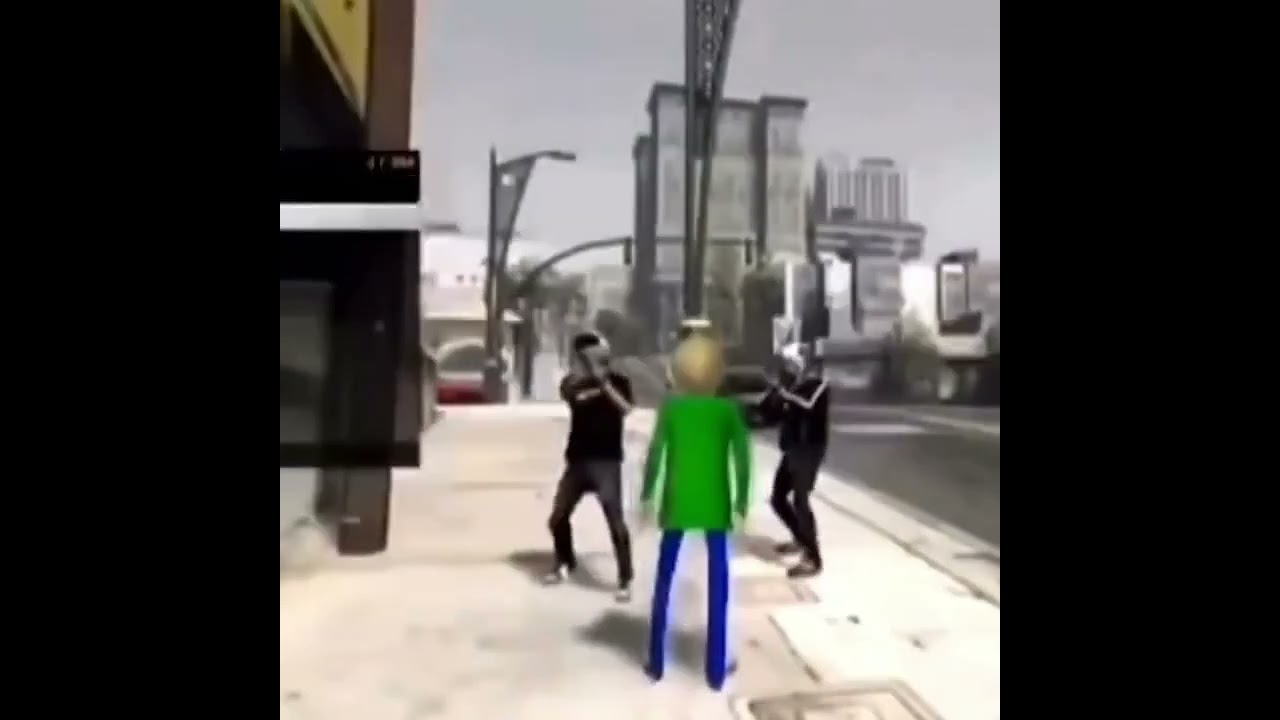 You got your gun for the fashion   Baldi version