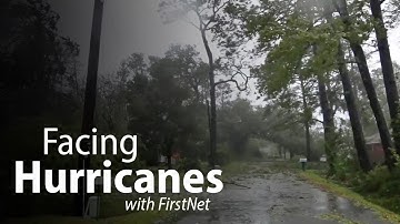 Facing Hurricanes with FirstNet