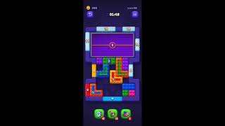 Block Out Level 805 Solution + Replay screenshot 1