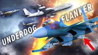 New Ramjet Missile Used to Take Down US AWACS By SU-30 Flanker | DCS World