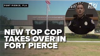 Fort Pierce swears in new police chief David Smith on city's 125th birthday