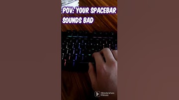 POV ur spacebar sounds bad #fyp #shorts