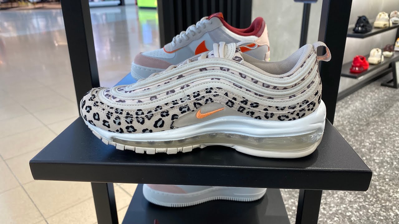 women's nike air max 97 leopard shoes