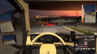 Euro Truck Simulator 2 online (bad driver)