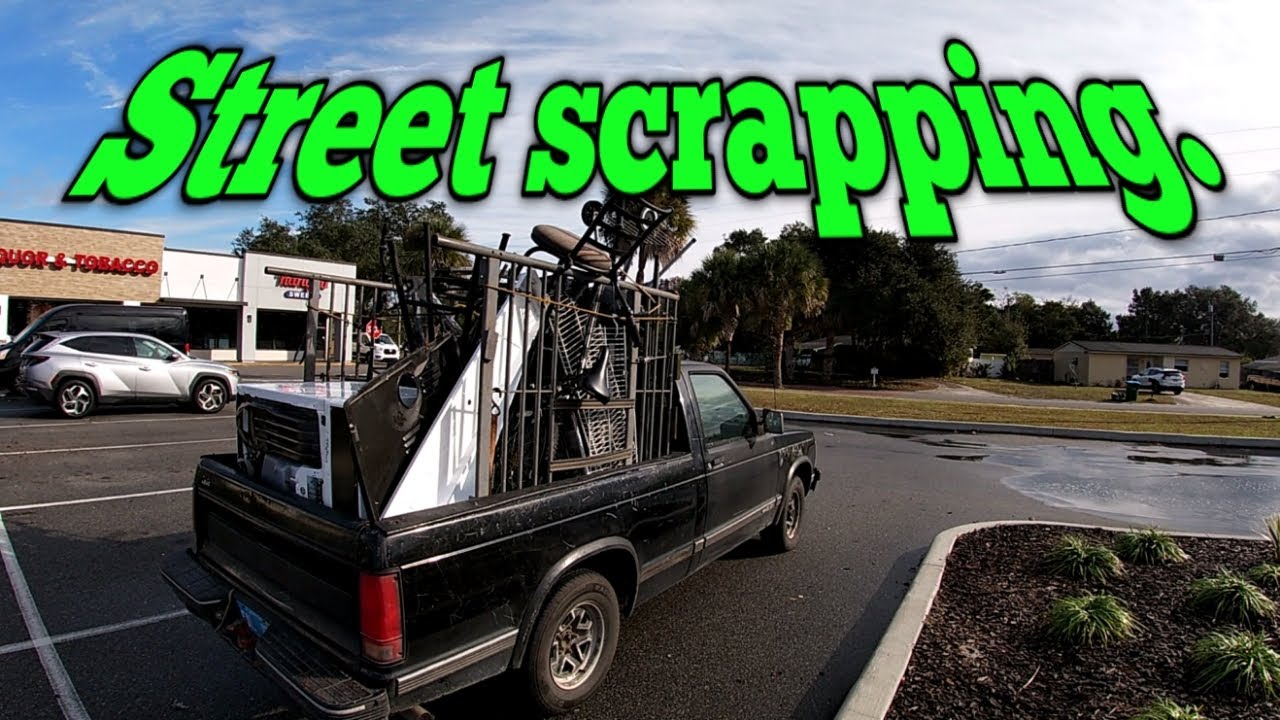 Picking trash for profit.