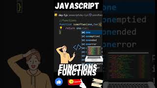 Functions in javascript and sum of two numbers in javascript