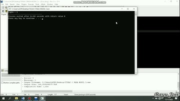 Ujian Tengah Semester Matakuliah Pengantar Coding Modul 3 dan Modul 5 By BAYU AGUNG SAMUDRA