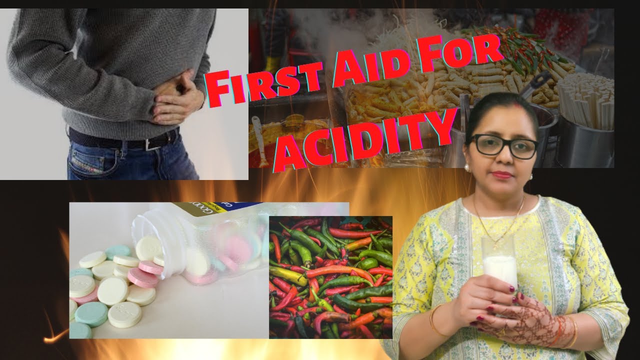 First Aid For Acidity (HINDI) YouTube