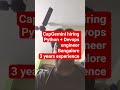 Capgemini Hiring Python Developers 2026 | Jenkins GitHub CI/CD Jobs