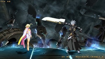 Blazblue Central Fiction: RVAJoker (Ragna) vs Monarch (Lambda)