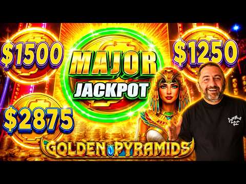 OMG! I GOT THE MAJOR JACKPOT ON GOLDEN PYRAMIDS!