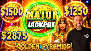 OMG! I GOT THE MAJOR JACKPOT ON GOLDEN PYRAMIDS!