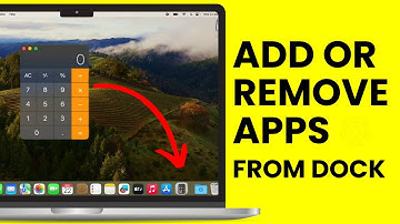 Adding And Removing Apps From The Dock Made Easy